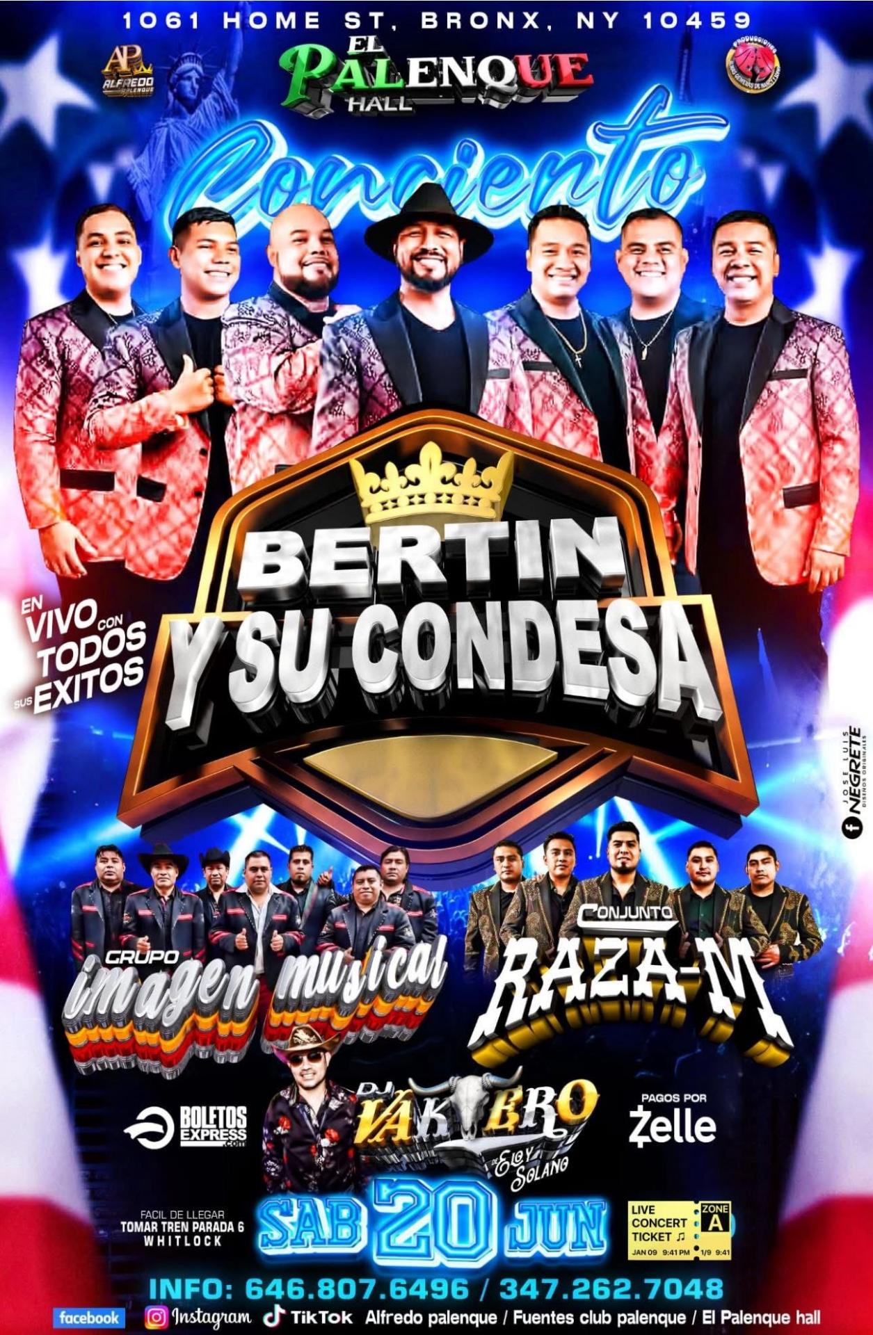 Buy tickets for BERTIN & SU CONDESA BERTIN & SU CONDESA
