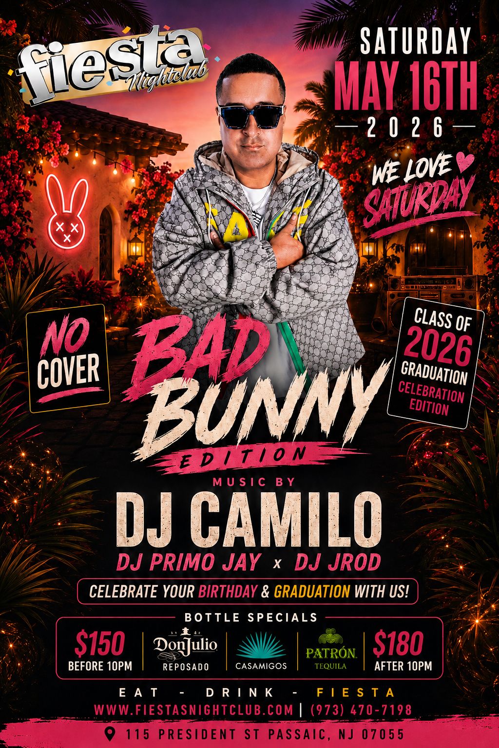 WE LOVE SATURDAYS - BAD BUNNY EDITION WITH DJ CAMILO