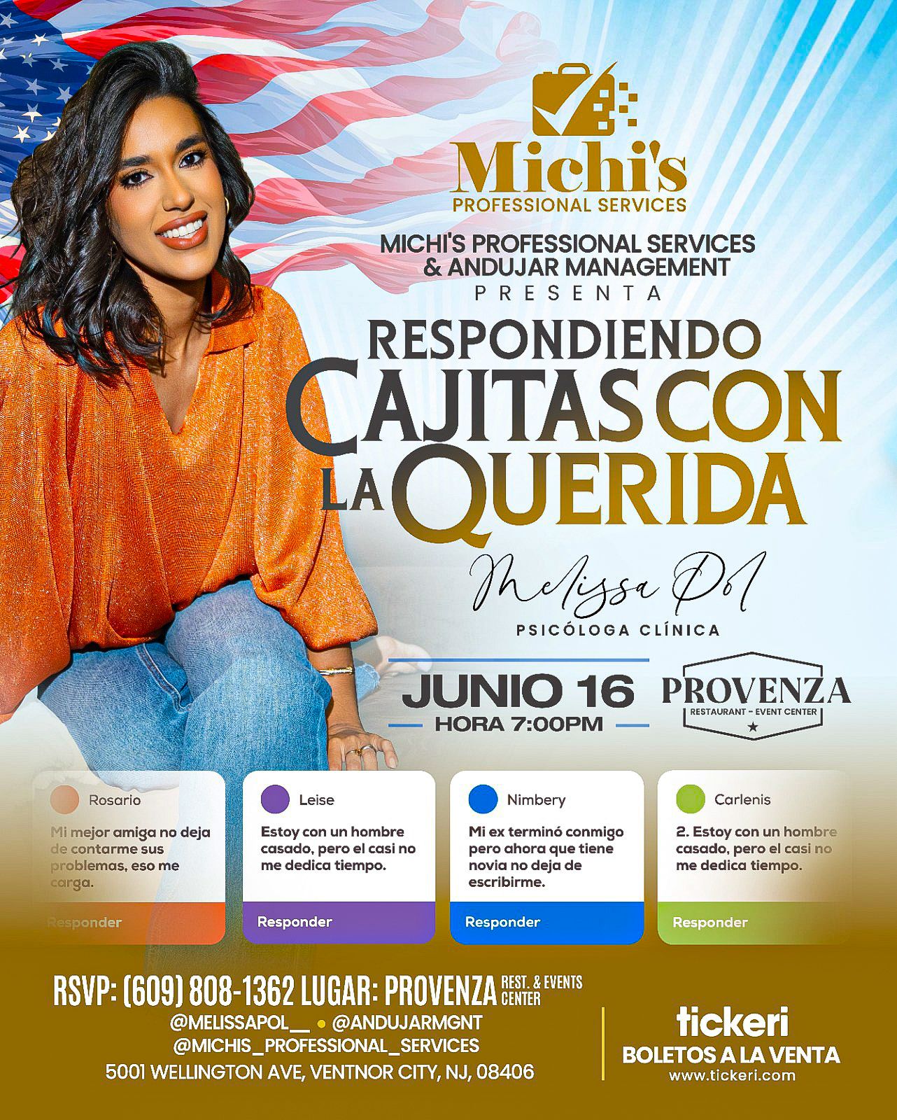 MICHI'S PROFESSIONAL SERVICES PRESENTS: RESPONDIENDO CAJITAS CON LA QUERIDA MELISSA POL