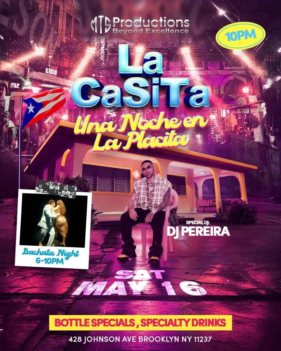 Una Noche En La Placita w/ X963 Dj Pereira | La Casita Brooklyn