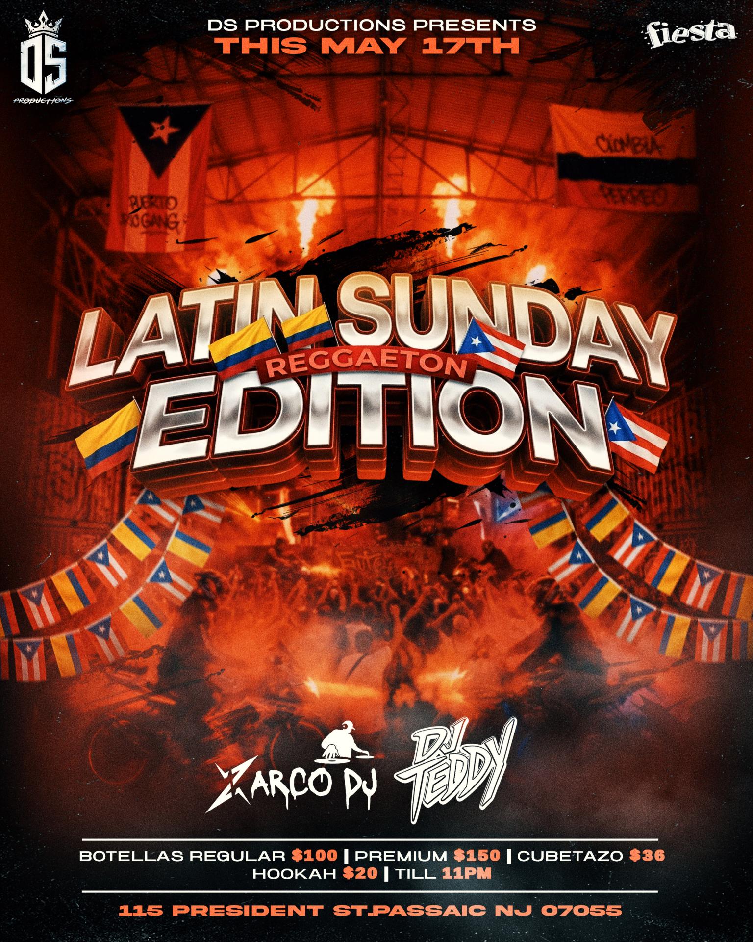 LATIN SUNDAY -REGGAETON EDITION
