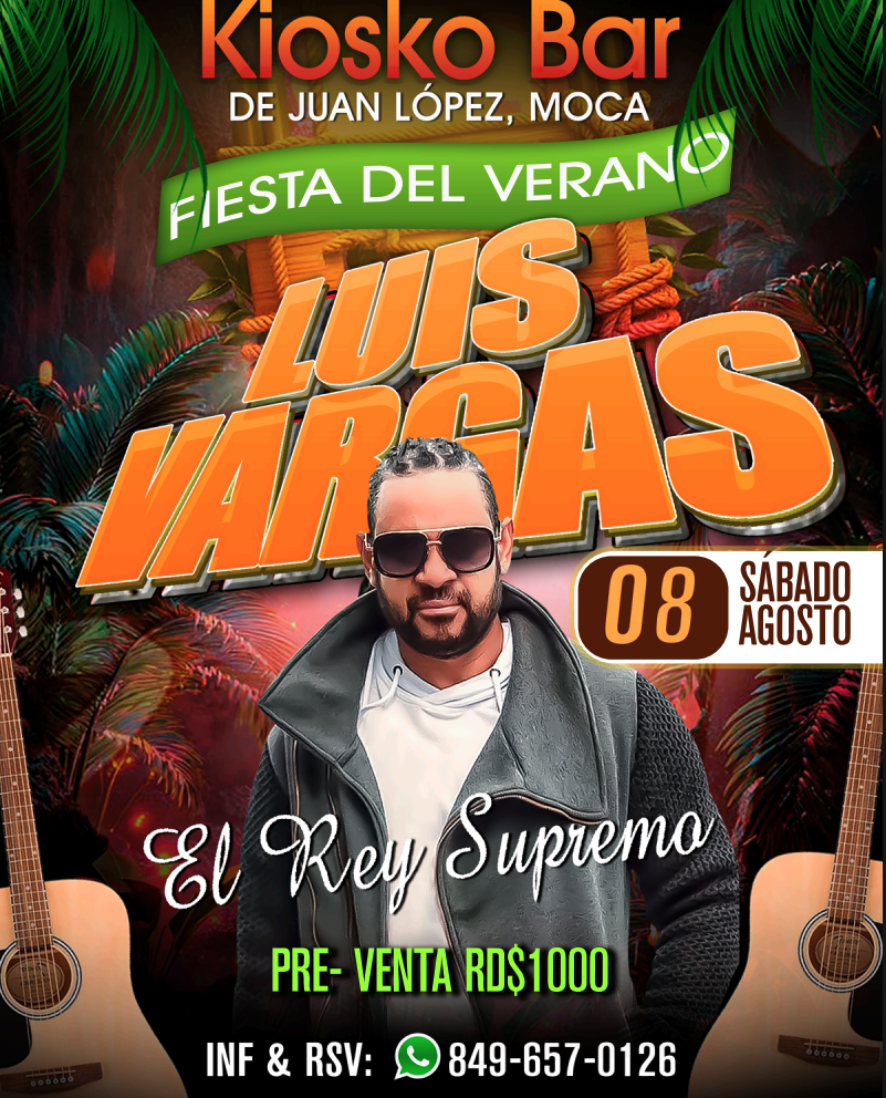 Buy tickets for LUIS VARGAS LUIS VARGAS