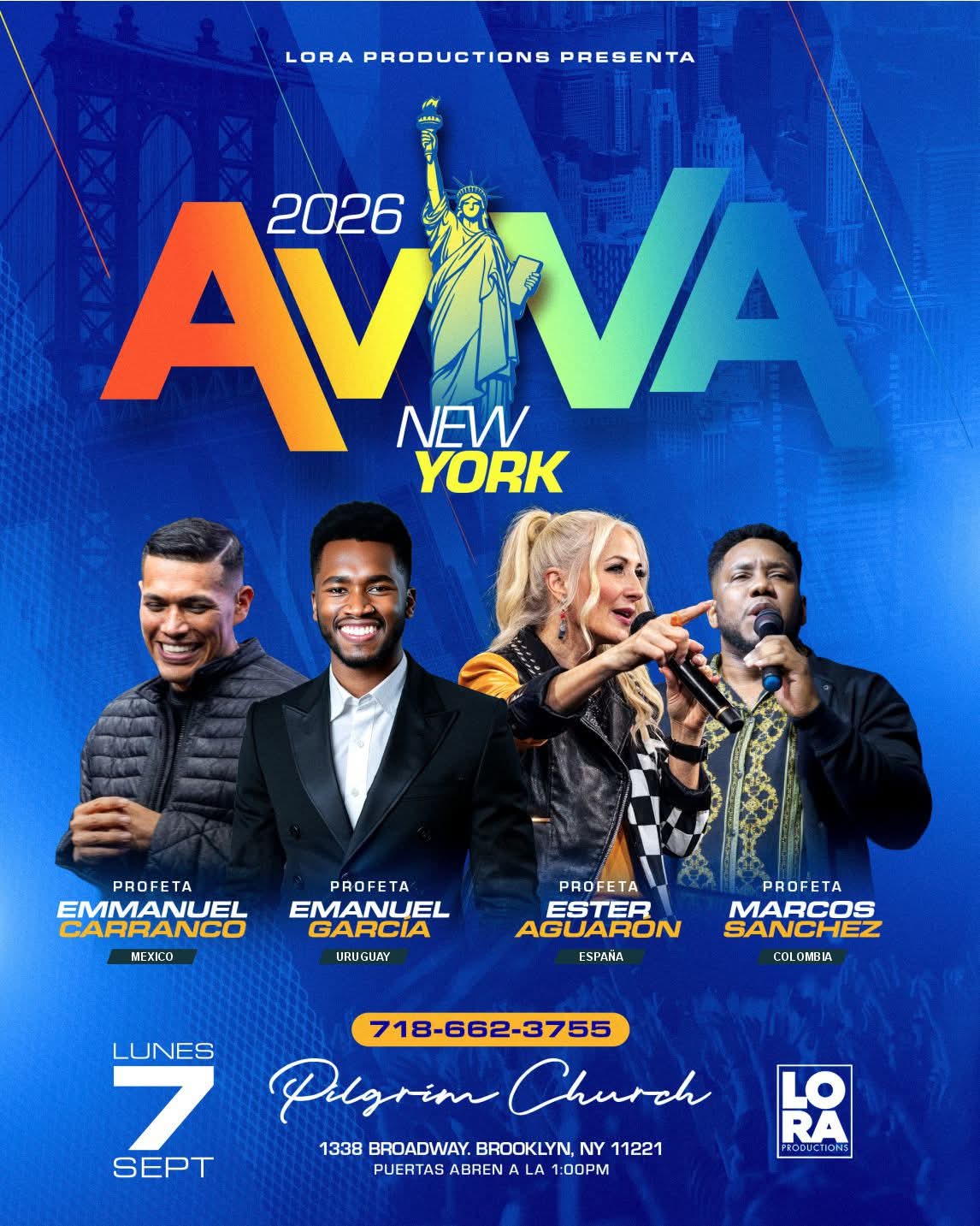 Buy tickets for AVIVA NY 2026 AVIVA NY 2026