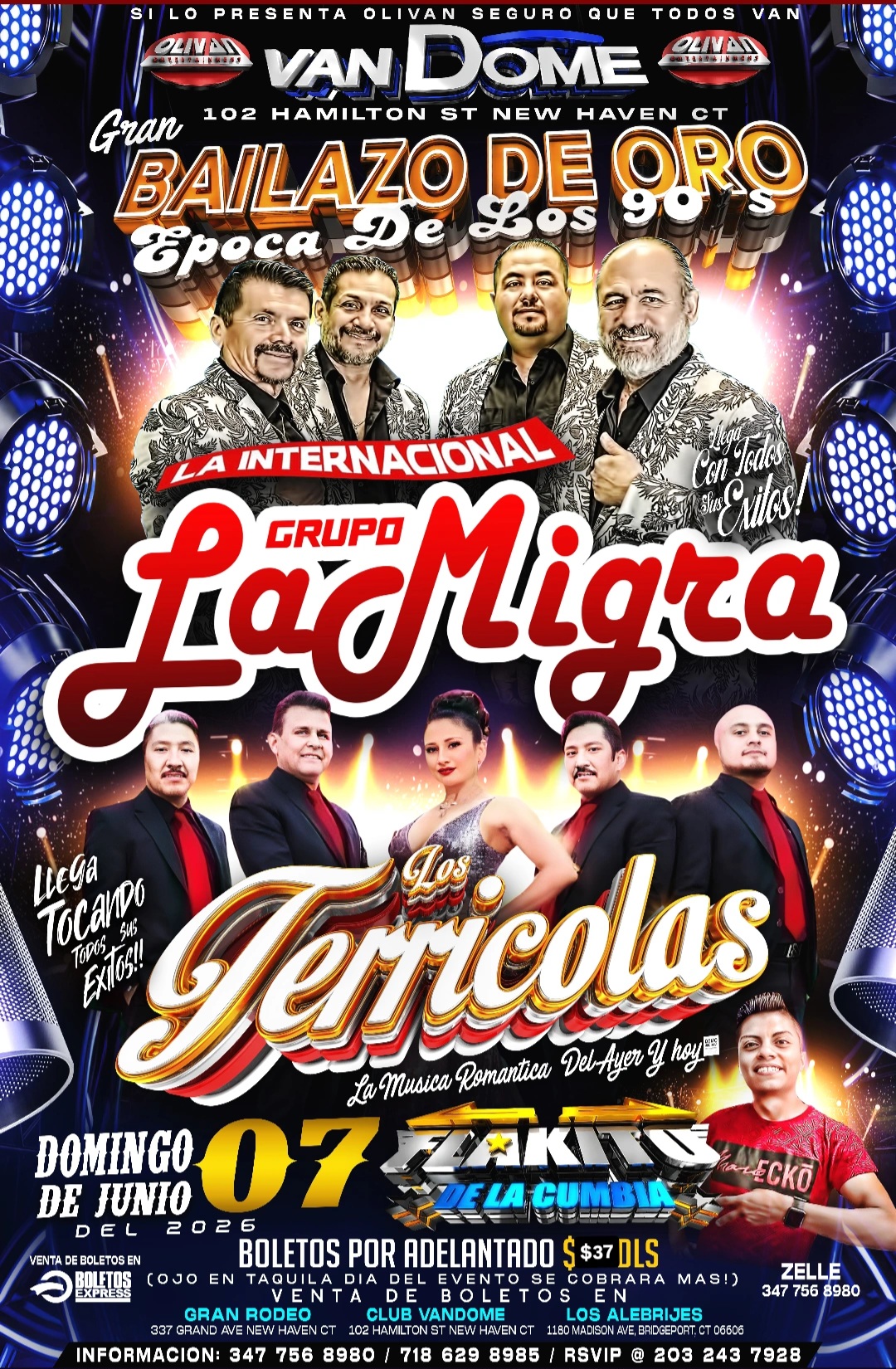 El International Grupo La Migra, Los Terricolas
