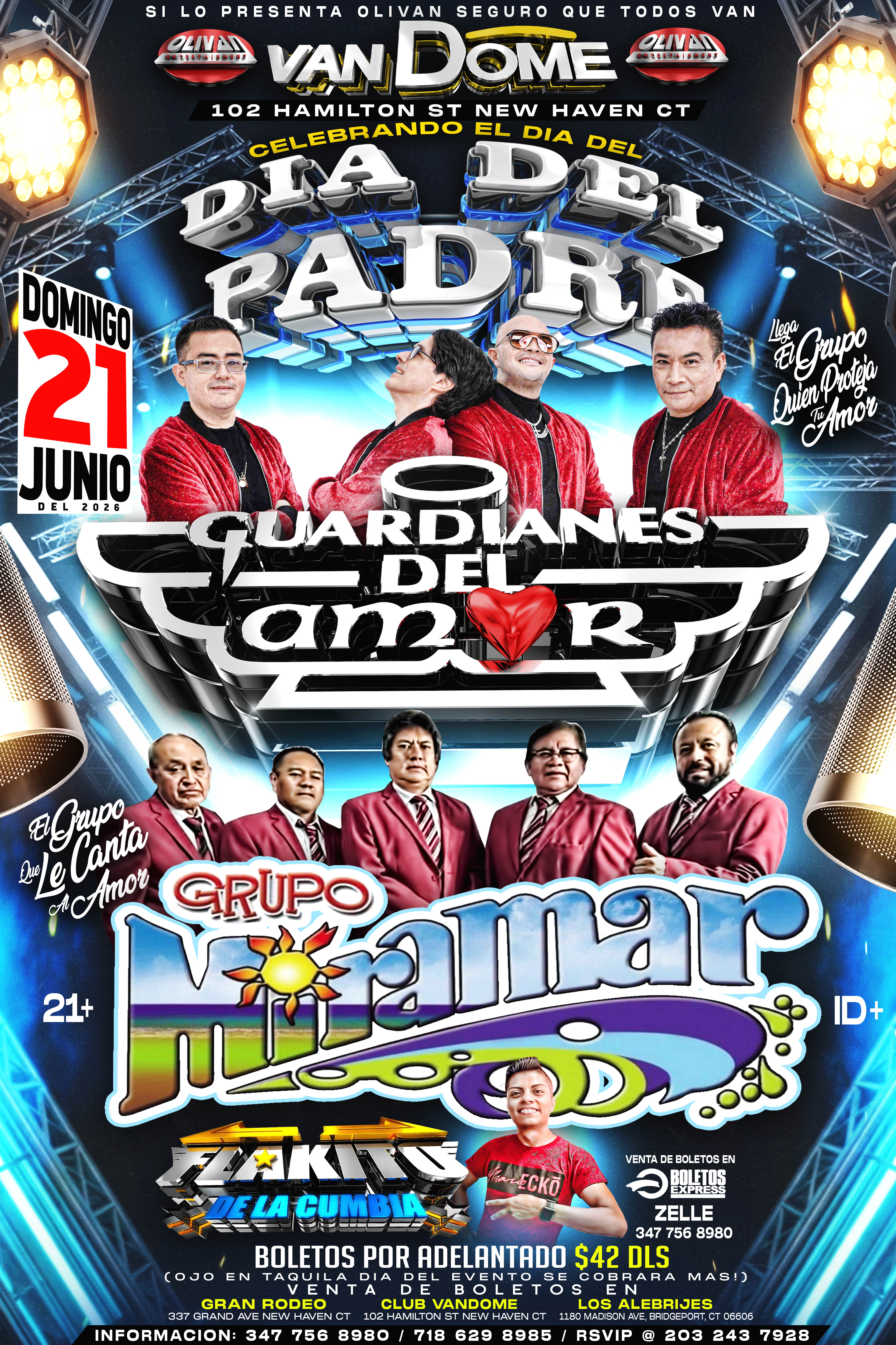Los Guardianes Del Amor, Grupo Miramar