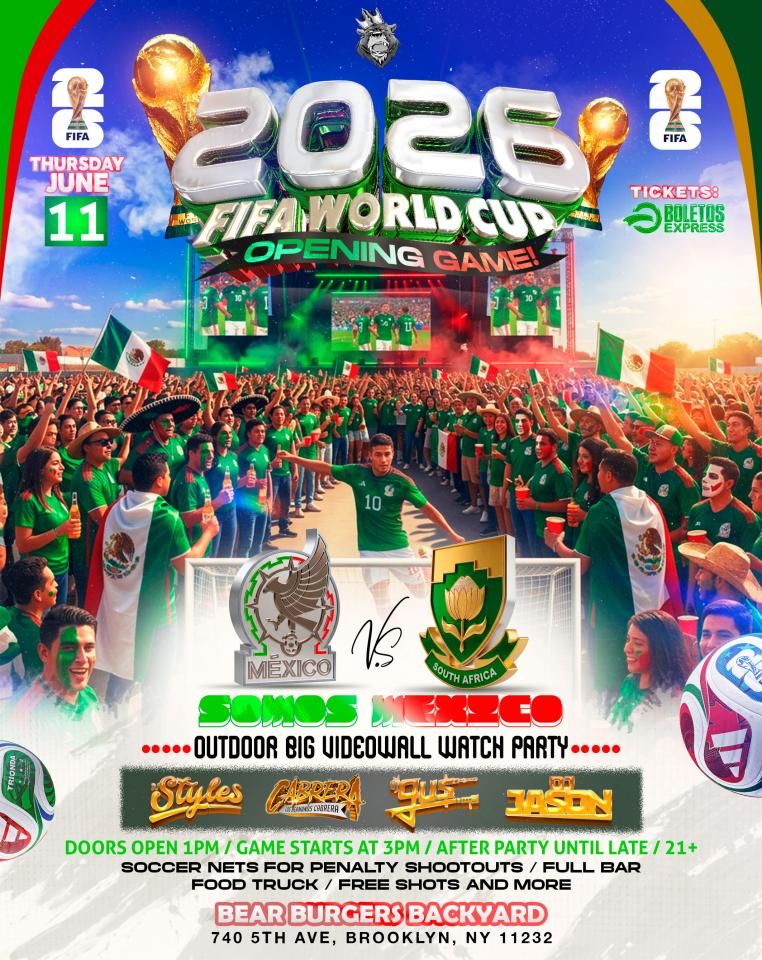 Mexico vs South Africa Soccer Match