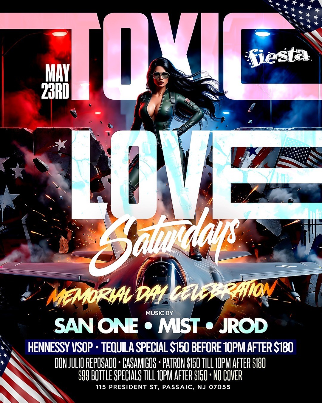 Buy tickets for TOXIC LOVE SATURDAYS - MEMORIAL DAY CELEBRATION TOXIC LOVE SATURDAYS - MEMORIAL DAY CELEBRATION