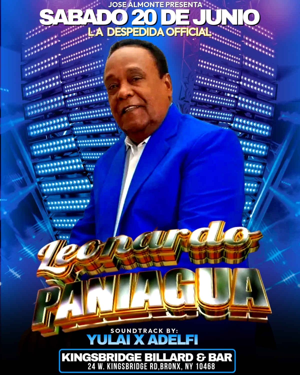 Buy tickets for LEONARDO PANIAGUA LEONARDO PANIAGUA