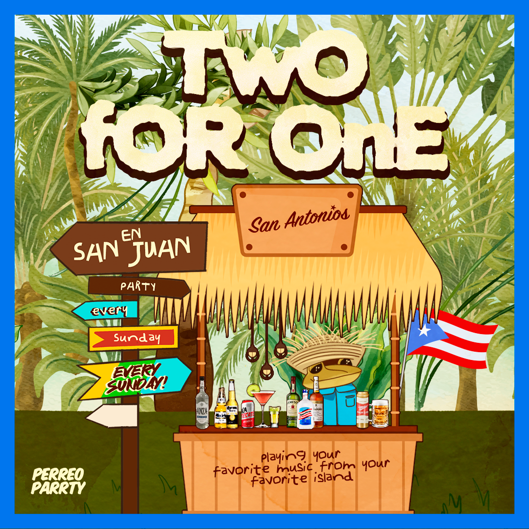 Buy tickets for 2-for-1 in San Juan - Latin Sunday Party @ Reggaeton Bar San Antonios 2-for-1 in San Juan - Latin Sunday Party @ Reggaeton Bar San Antonios