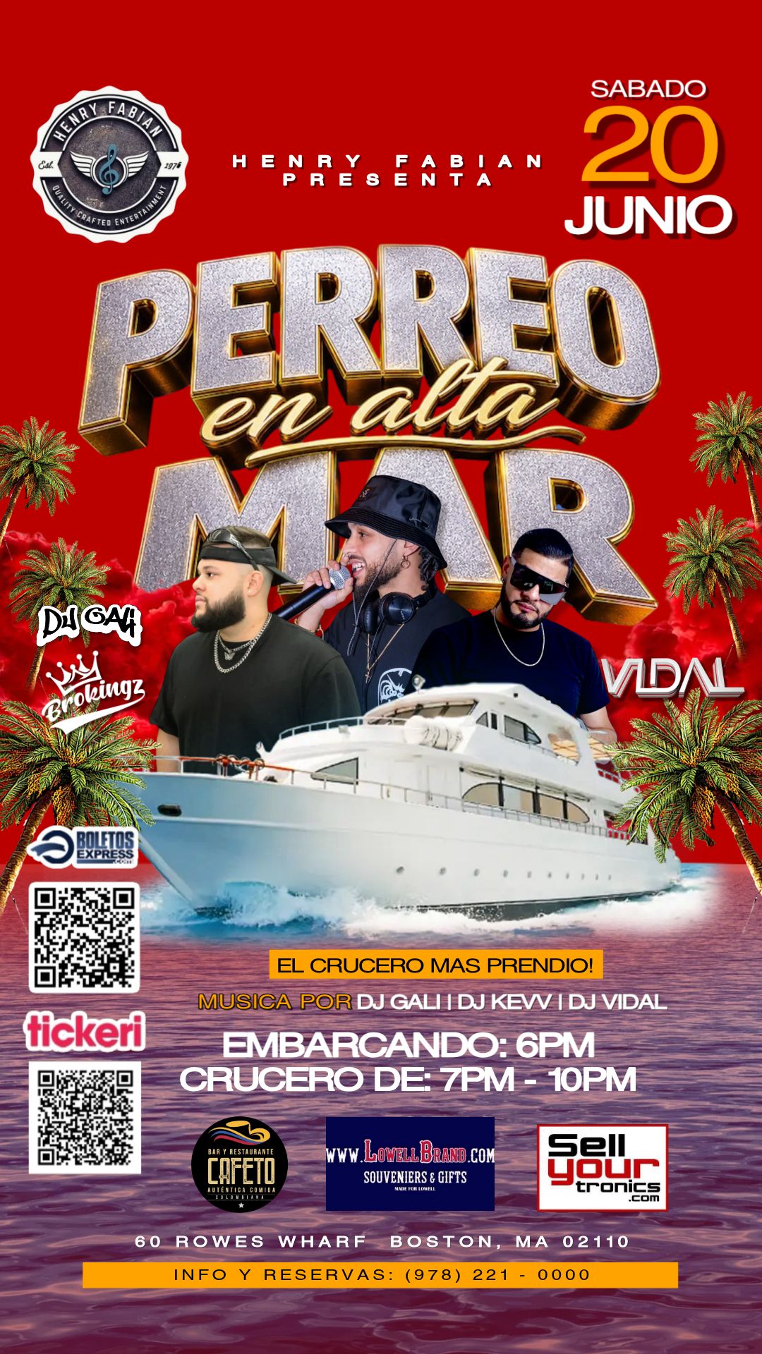 Buy tickets for PERREO EN ALTA MAR PERREO EN ALTA MAR