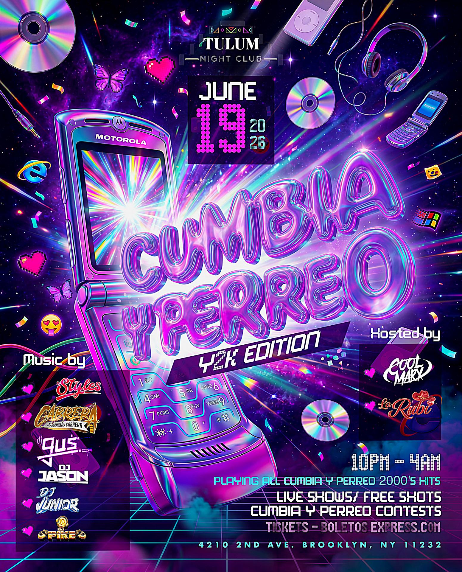 Cumbia y Perreo Y2K Edition