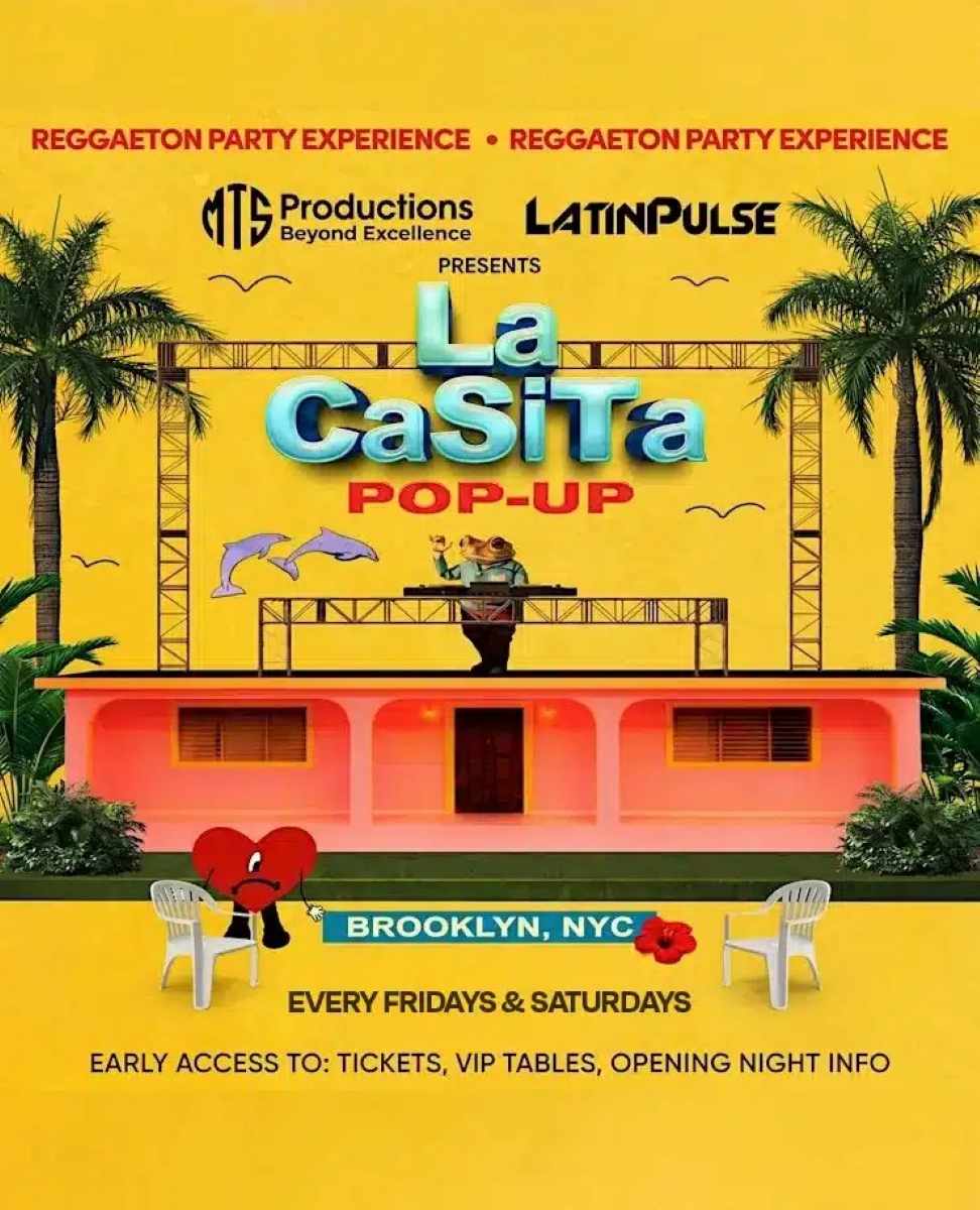 Bad Bunny Immersive Experience NYC | Brooklyn Reggaeton Party