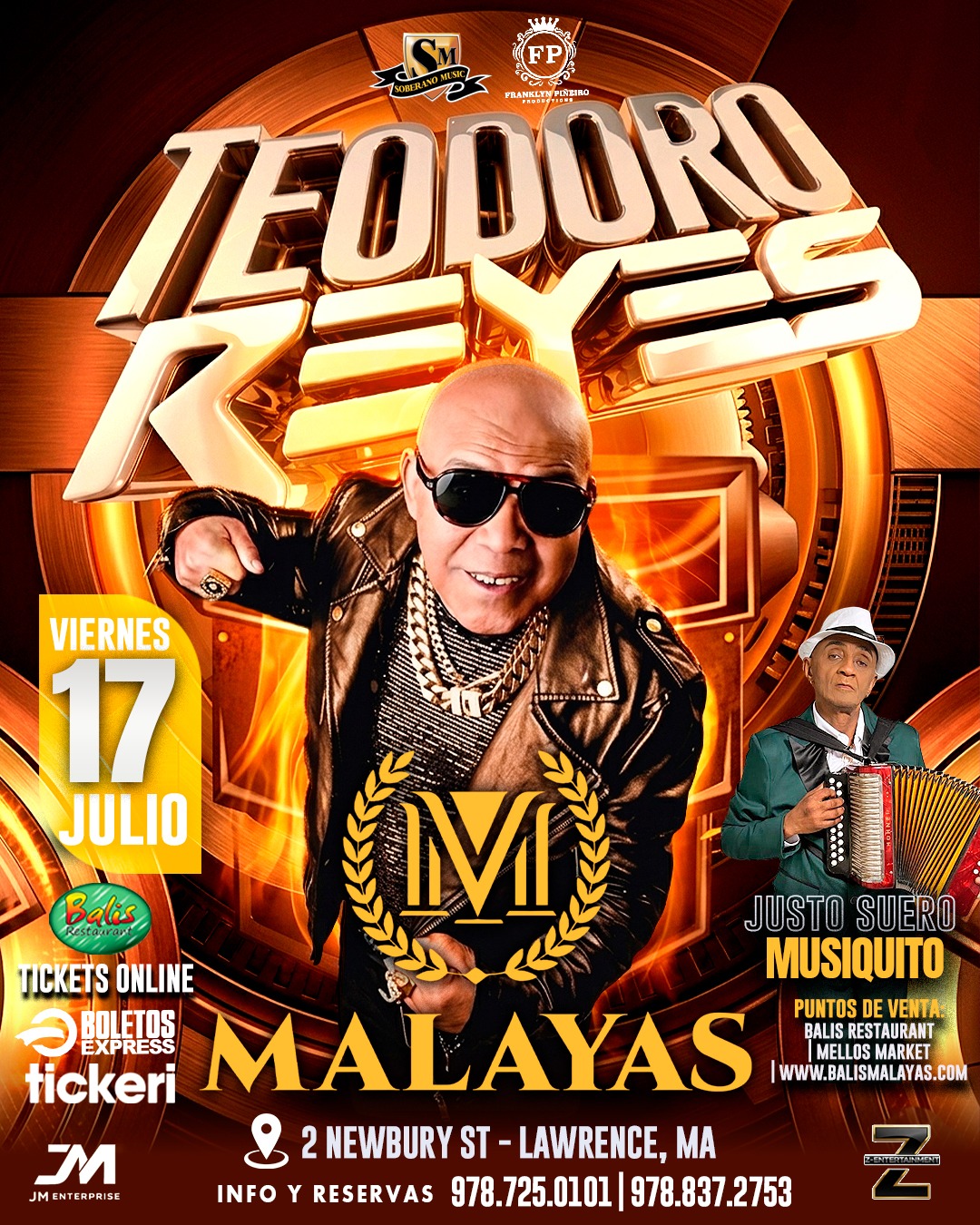 TEODORO REYES & EL JUSTO SUERO MUSIQUITO