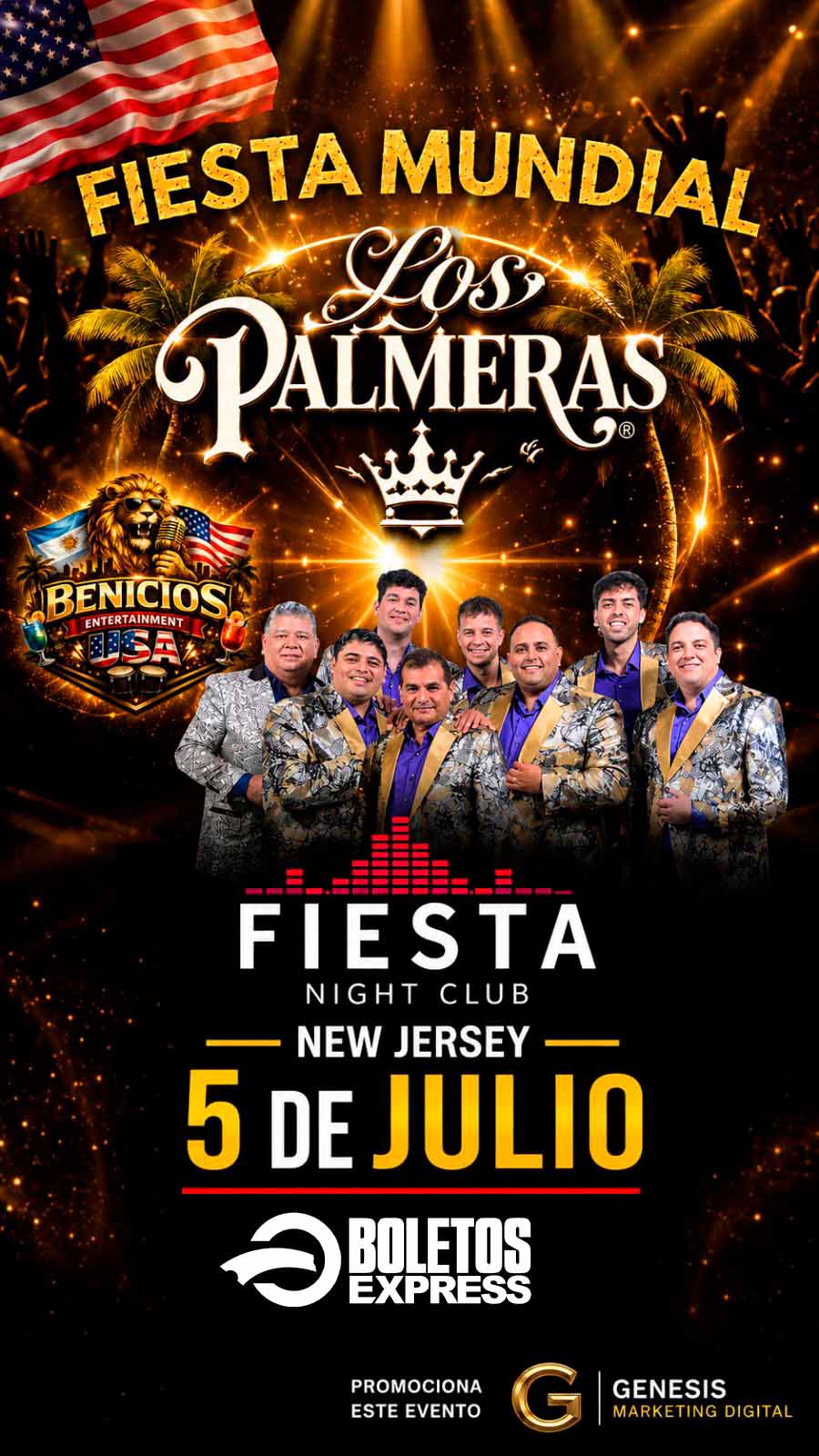 Buy tickets for LOS PALMERAS LOS PALMERAS