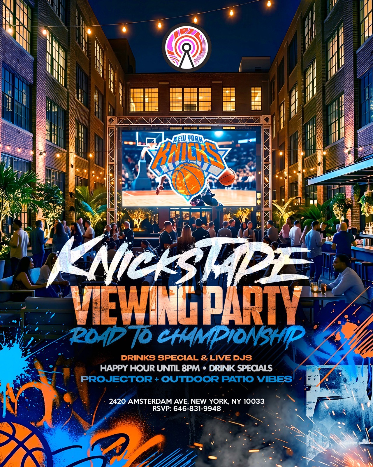 Buy tickets for NEW YORK KNICKS WATCH PARTY NEW YORK KNICKS WATCH PARTY