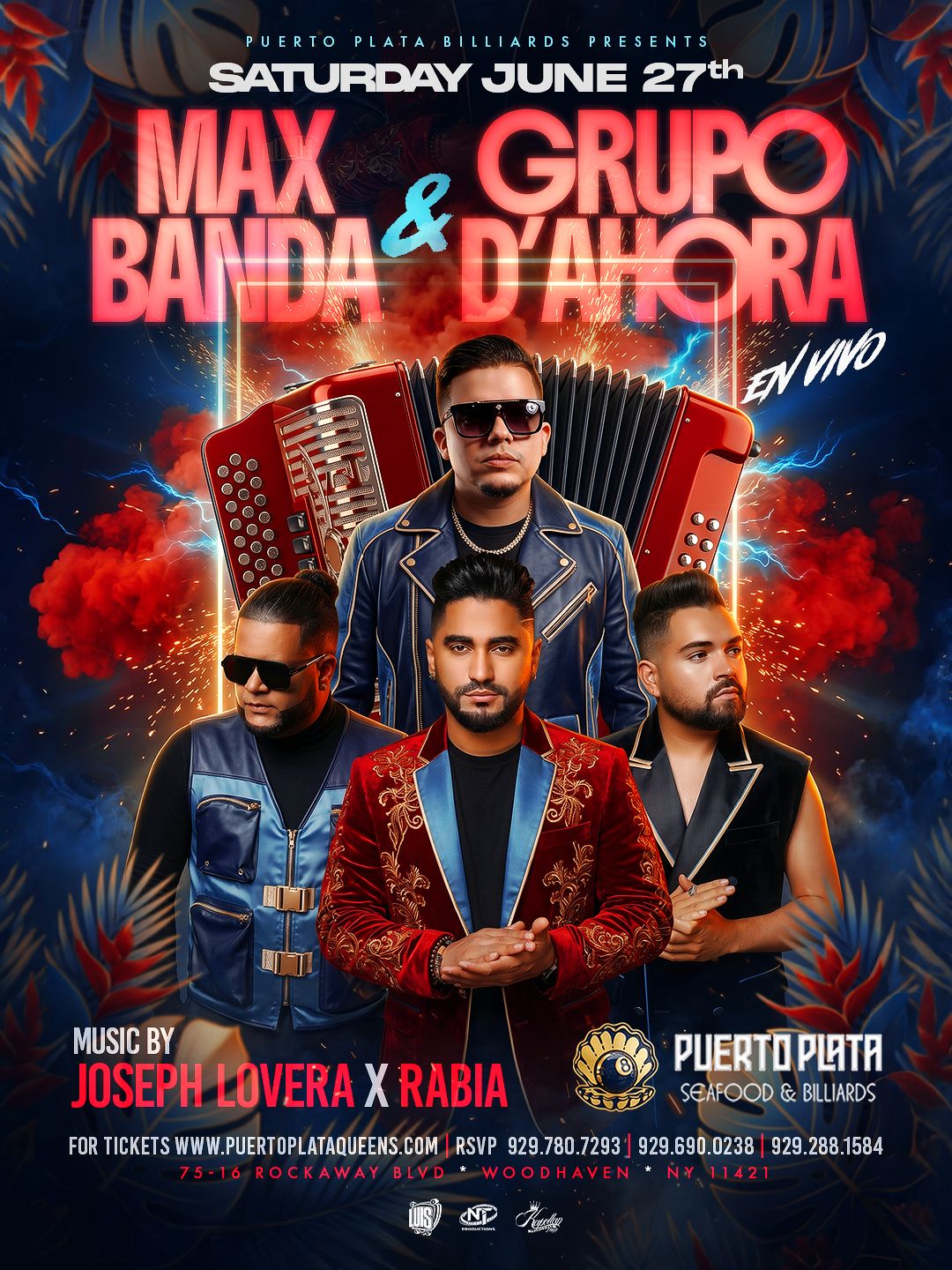 MAX BANDA & GRUPO D' AHORA FEATURING DJ RABIA