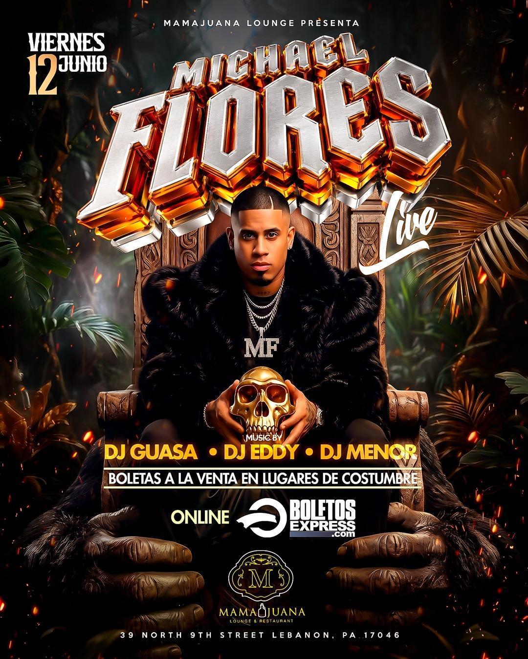 Buy tickets for MICHAEL FLORES MICHAEL FLORES