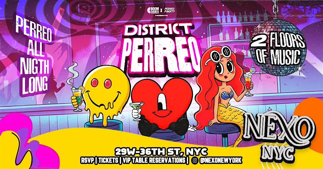 Buy tickets for The #1 Reggaeton Club in Midtown - DISTRICT PERREO - Latin Dance Party The #1 Reggaeton Club in Midtown - DISTRICT PERREO - Latin Dance Party
