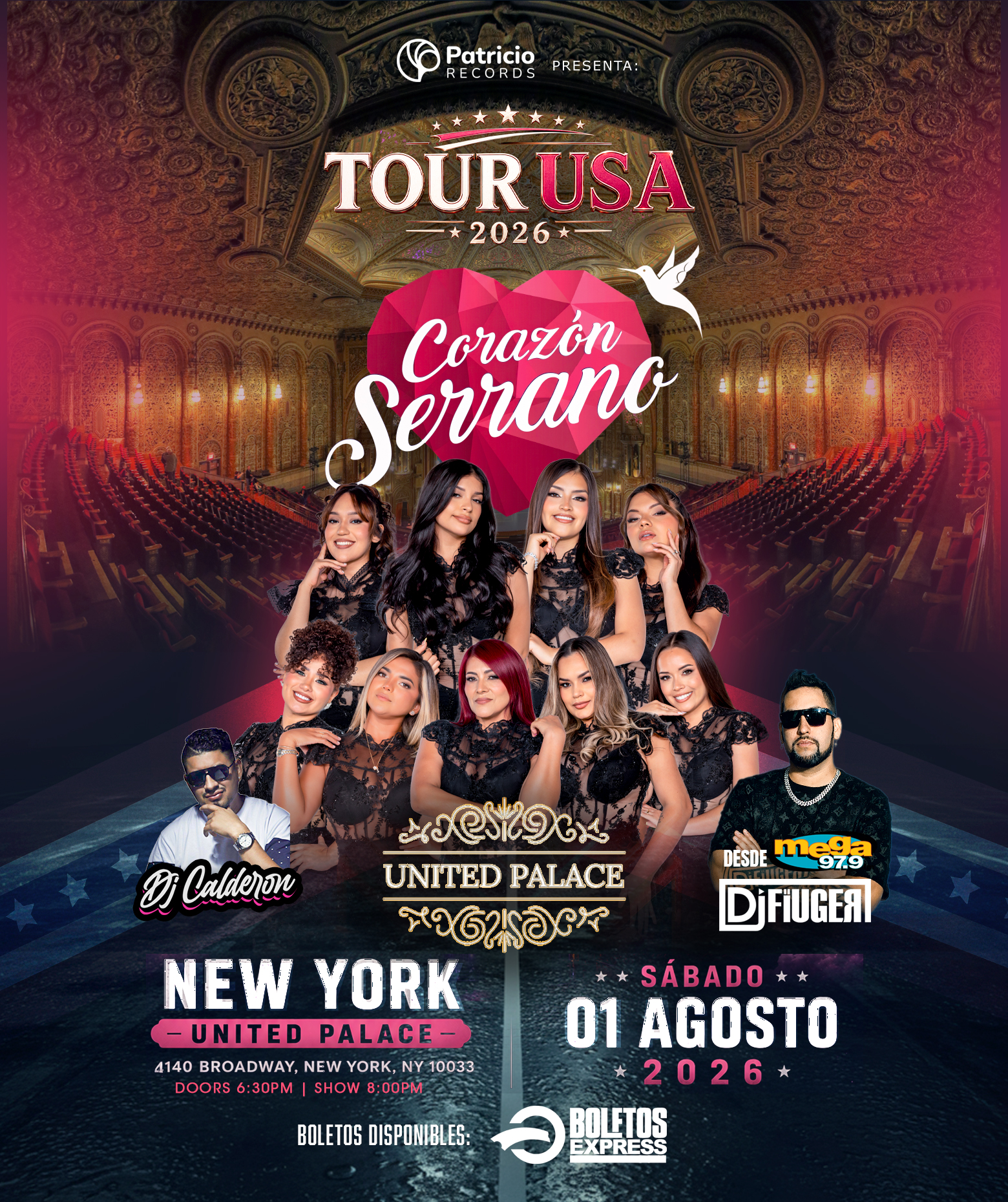 Buy tickets for Corazon Serrano -Tour USA 2026 Corazon Serrano -Tour USA 2026
