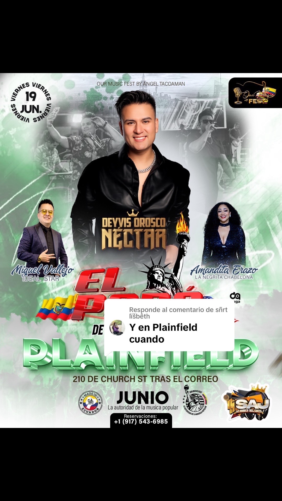 Buy tickets for DEYVIS OROSCO & SU GRUPO NECTAR DEYVIS OROSCO & SU GRUPO NECTAR