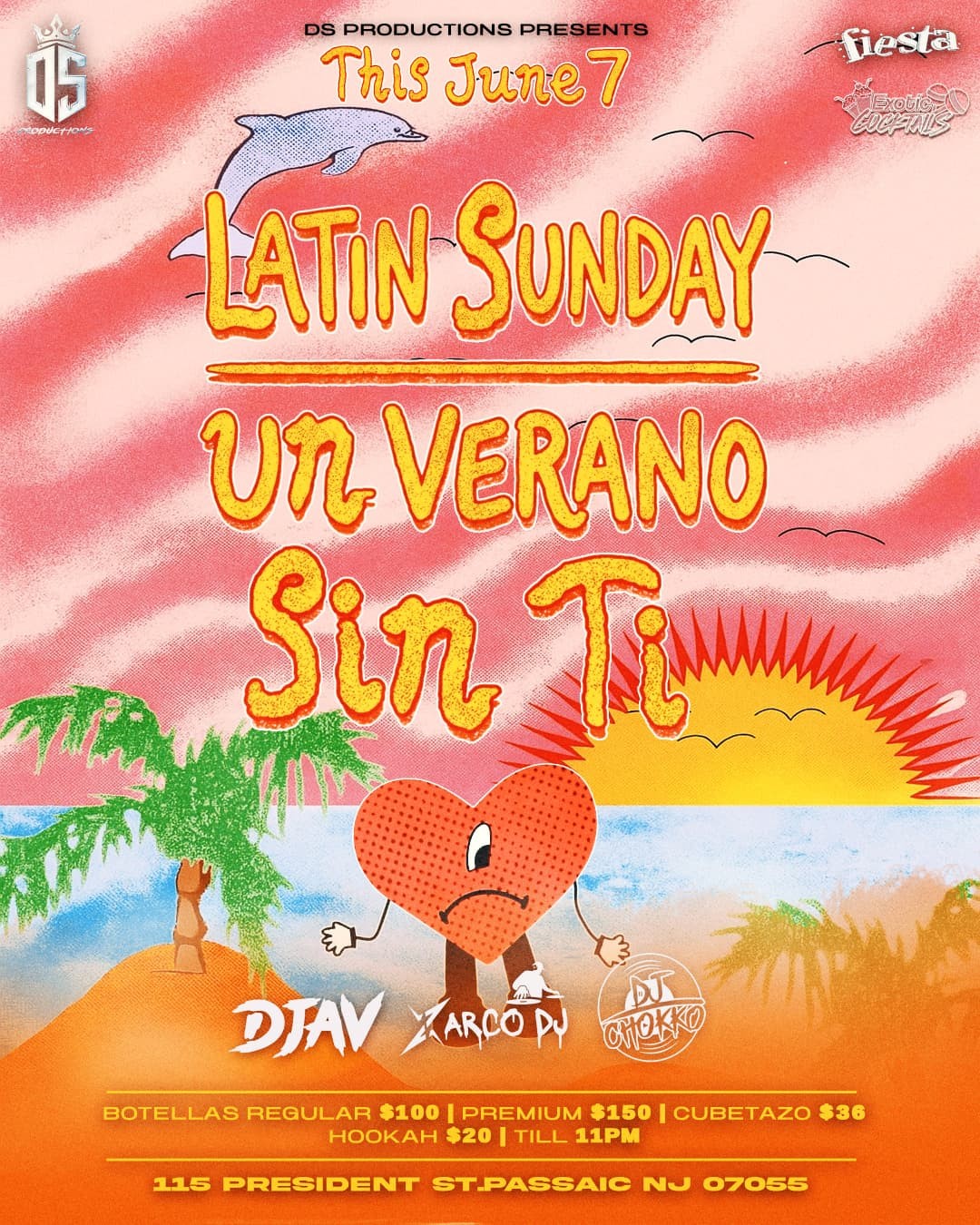 Buy tickets for LATIN SUNDAY - UN VERANO SIN TI LATIN SUNDAY - UN VERANO SIN TI