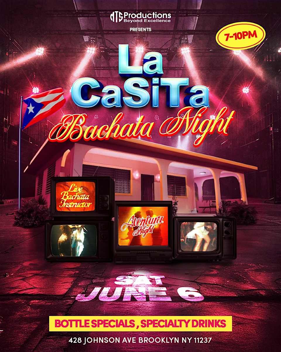 Buy tickets for Bachata Day Party Bushwick Brooklyn | La Casita Brooklyn Bachata Day Party Bushwick Brooklyn | La Casita Brooklyn