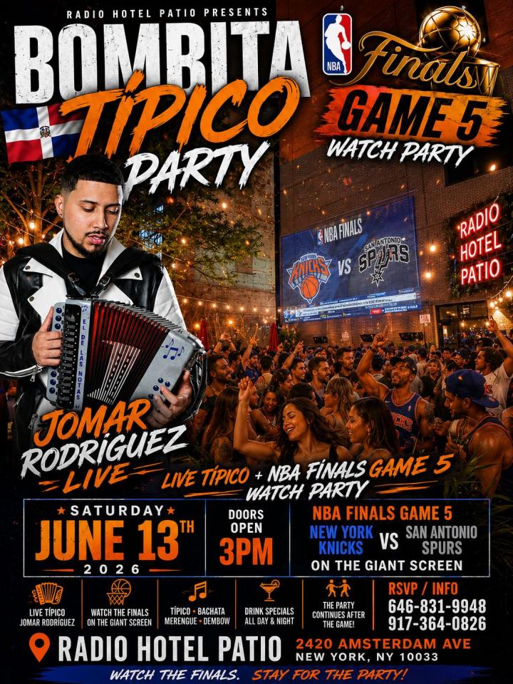 Jomar Rodriguez Bombita Party Tipico