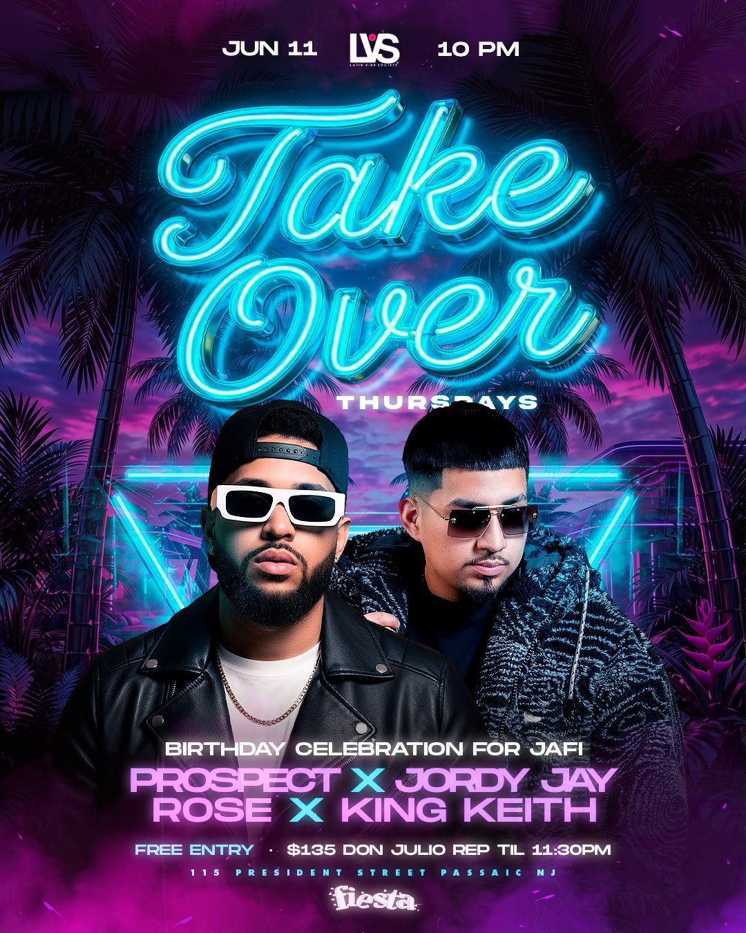 TAKEOVER THURSDAY - BIRTHDAY CELEBRATION FOR JAFI