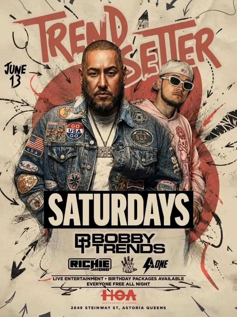 TrendSetter Saturdays at HOA Astoria | Free Entry Party in Astoria – Jun 13