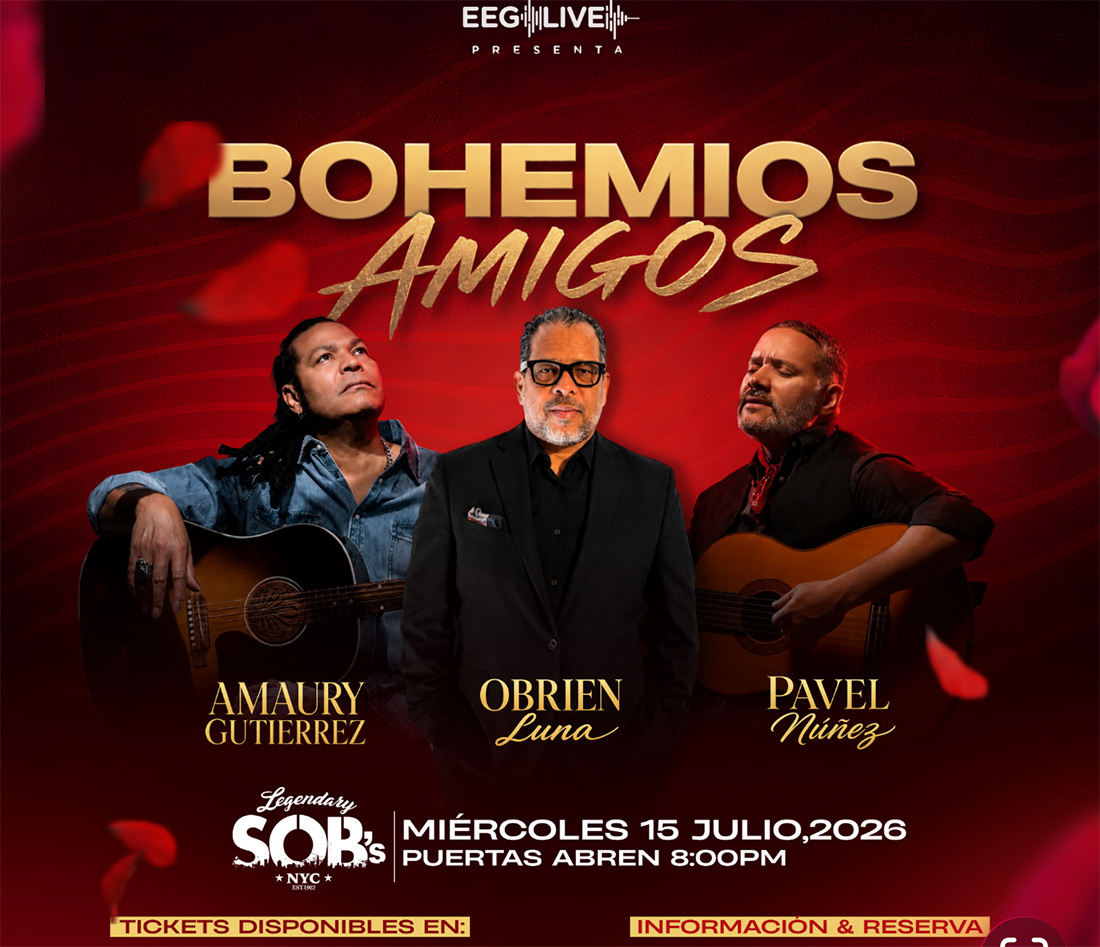 Buy tickets for Pavel Nunez, Amaury Gutierrez & Obrien Luna Pavel Nunez, Amaury Gutierrez & Obrien Luna