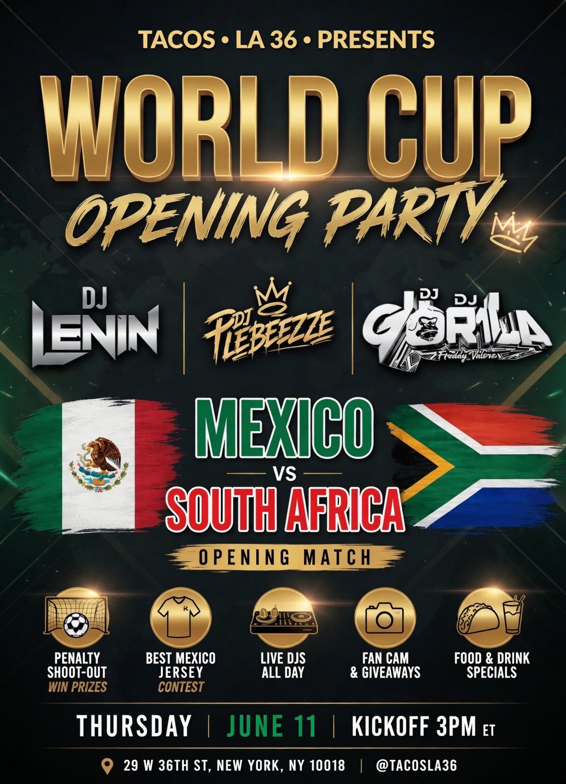 Buy tickets for World cup party World cup party