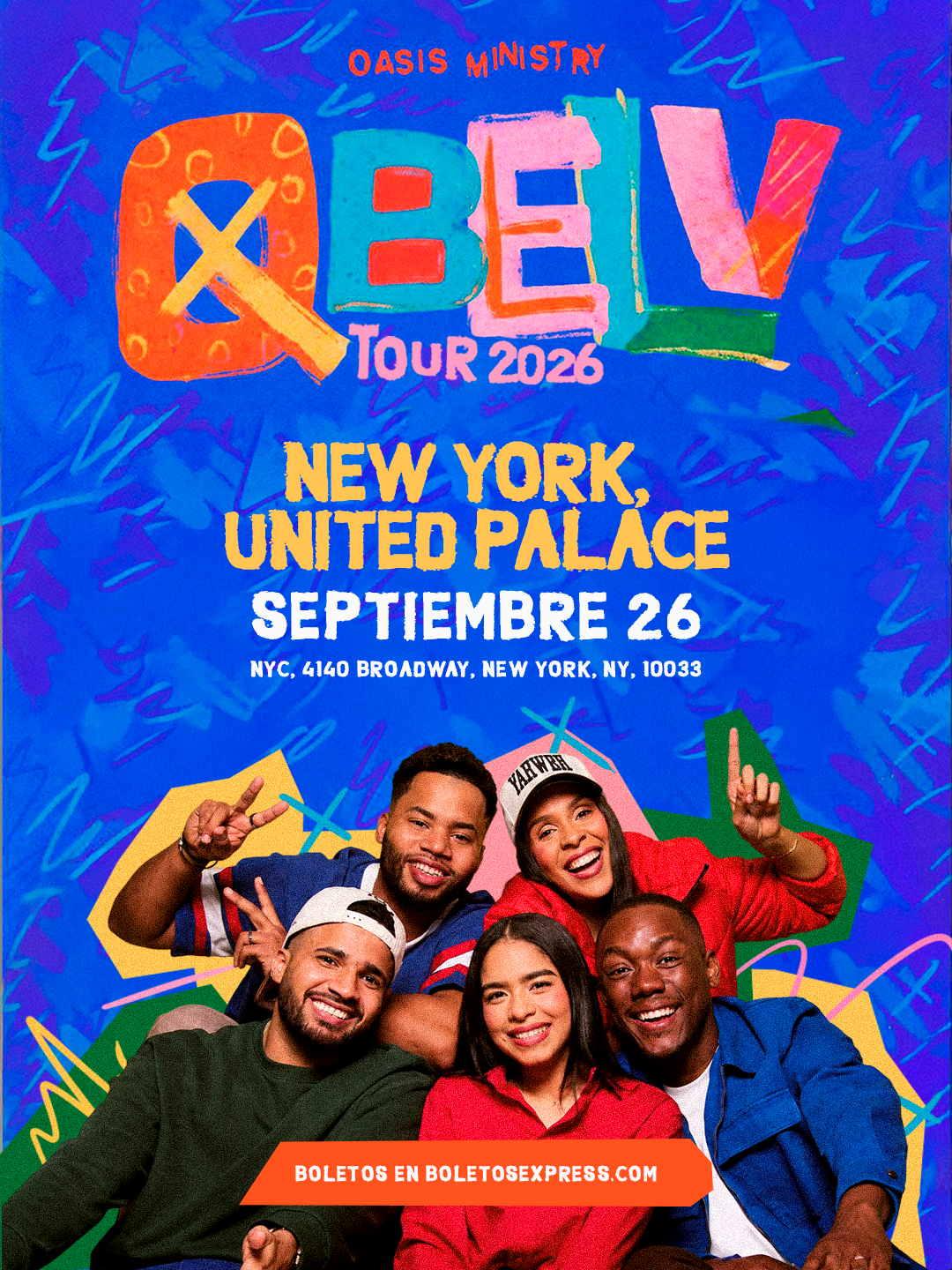 Buy tickets for Oasis Ministry - United Palace NYC Oasis Ministry - United Palace NYC