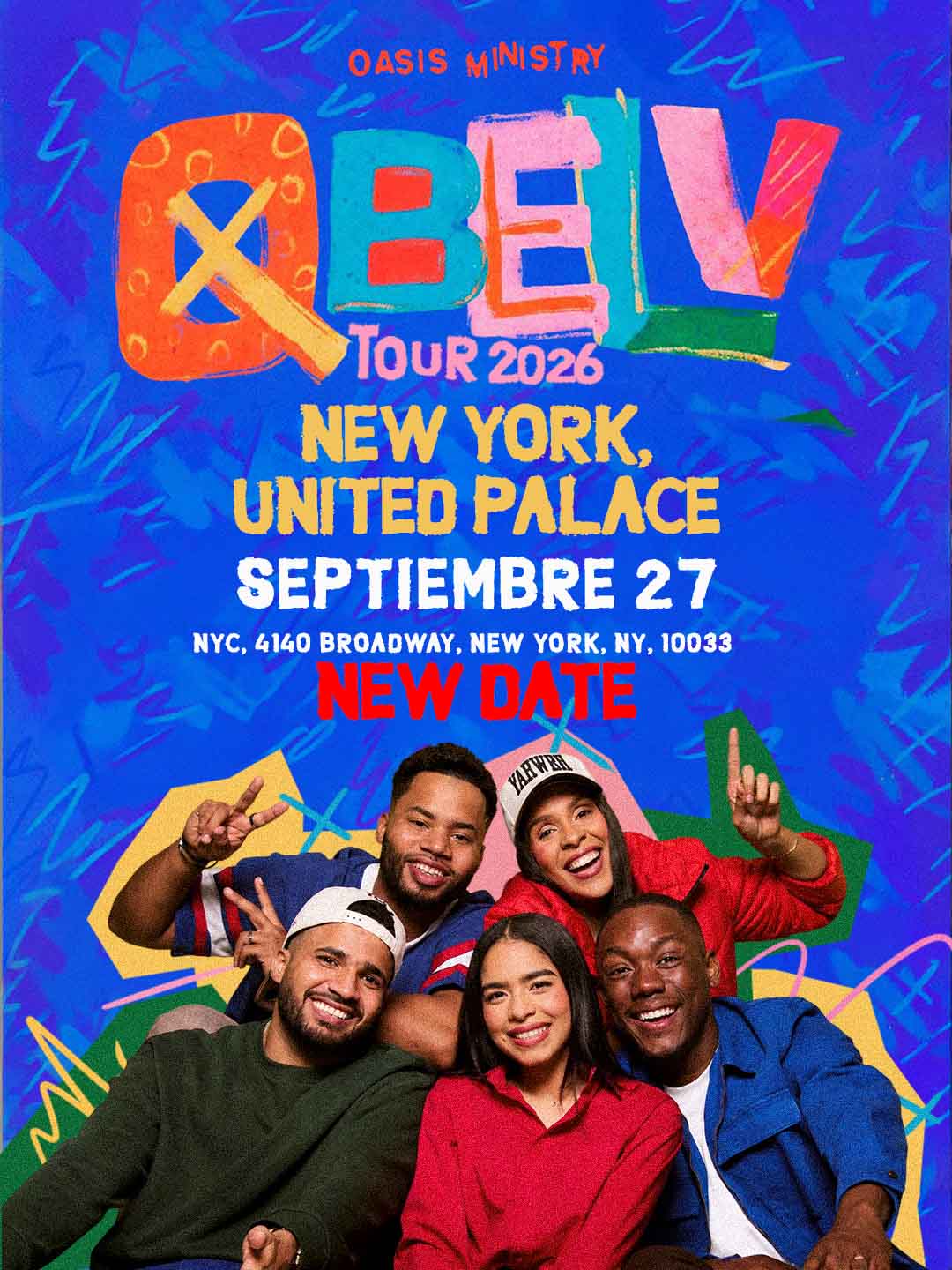 Buy tickets for Oasis Ministry - United Palace NYC Oasis Ministry - United Palace NYC