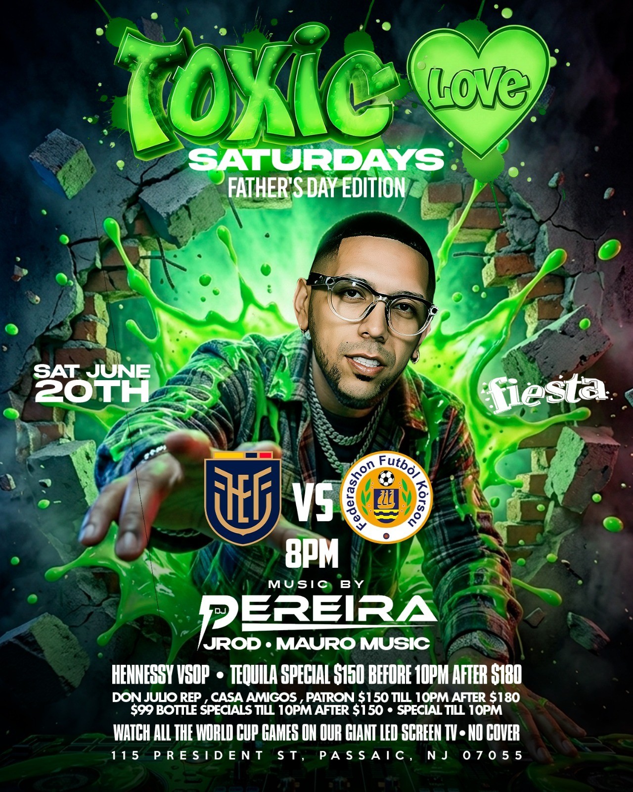 Buy tickets for TOXIC LOVE SATURDAYS - FATHER'S DAY EDITION TOXIC LOVE SATURDAYS - FATHER'S DAY EDITION
