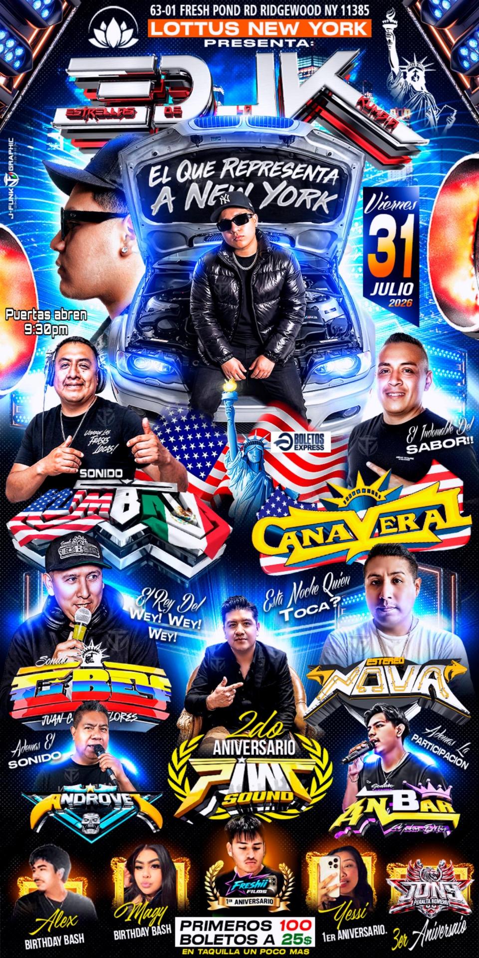 Buy tickets for EDLK | SONIDO KUMBALA | CAÑAVERAL | ESTEREO NOVA | ANDROVE EDLK | SONIDO KUMBALA | CAÑAVERAL | ESTEREO NOVA | ANDROVE