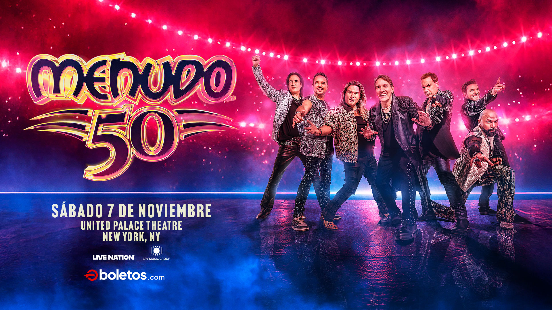 Buy tickets for Menudo 50th Anniversary Tour Menudo 50th Anniversary Tour
