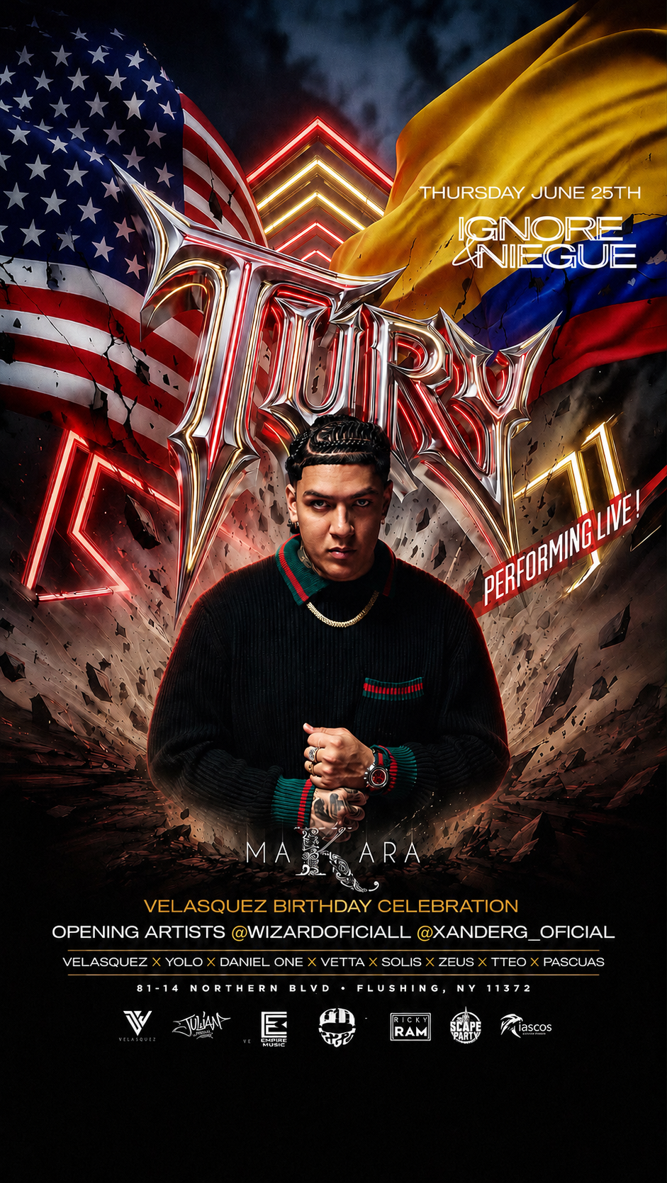 TURY LIVE SHOW | USA TOUR | NEW YORK