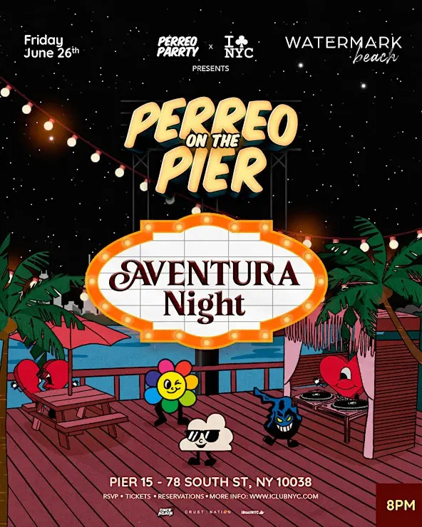 Buy tickets for Aventura Night - Bachata & Perreo Night at Watermark Beach Aventura Night - Bachata & Perreo Night at Watermark Beach