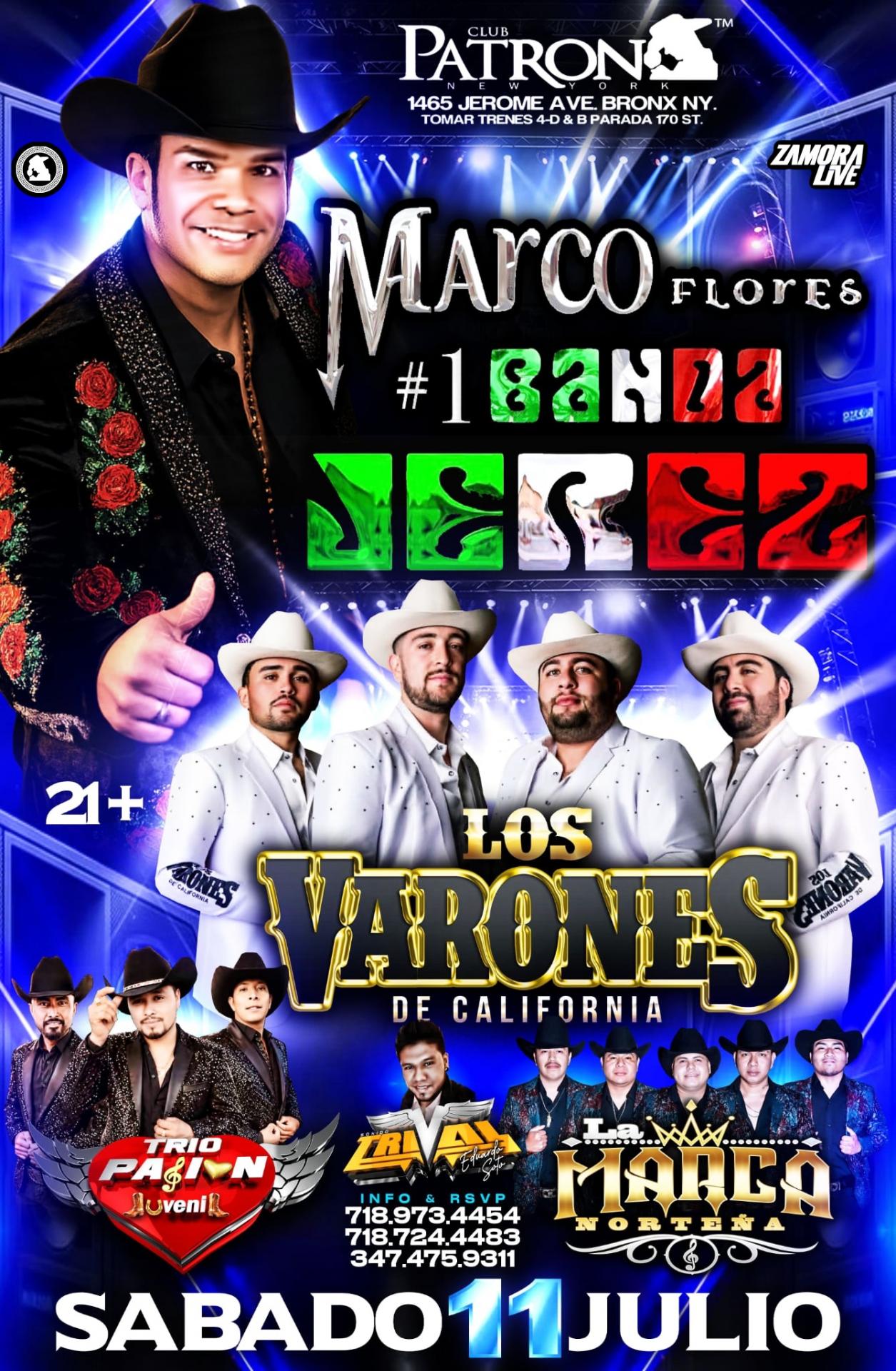 MARCO FLORES | LOS VARONES DE CALIFORNIA