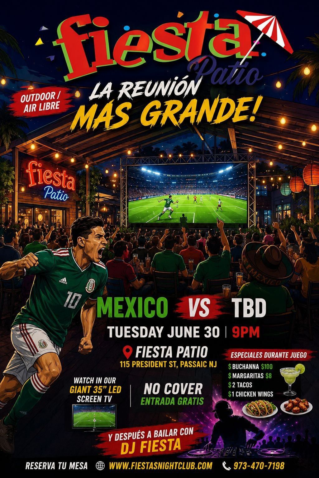 MEXICO VS TBD COPA MUNDIAL 2026
