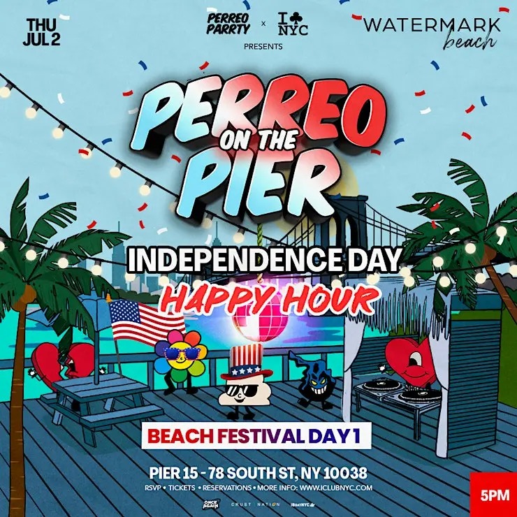 Buy tickets for The #1 Independence Day Happy Hour Party at Watermark Beach The #1 Independence Day Happy Hour Party at Watermark Beach