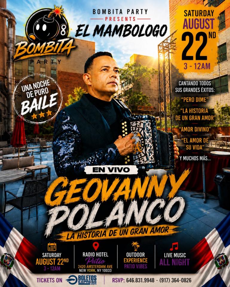 Buy tickets for Geovany Polanco Geovany Polanco