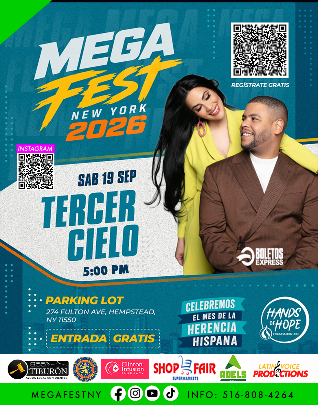 Buy tickets for MegaFest New York 2026 MegaFest New York 2026