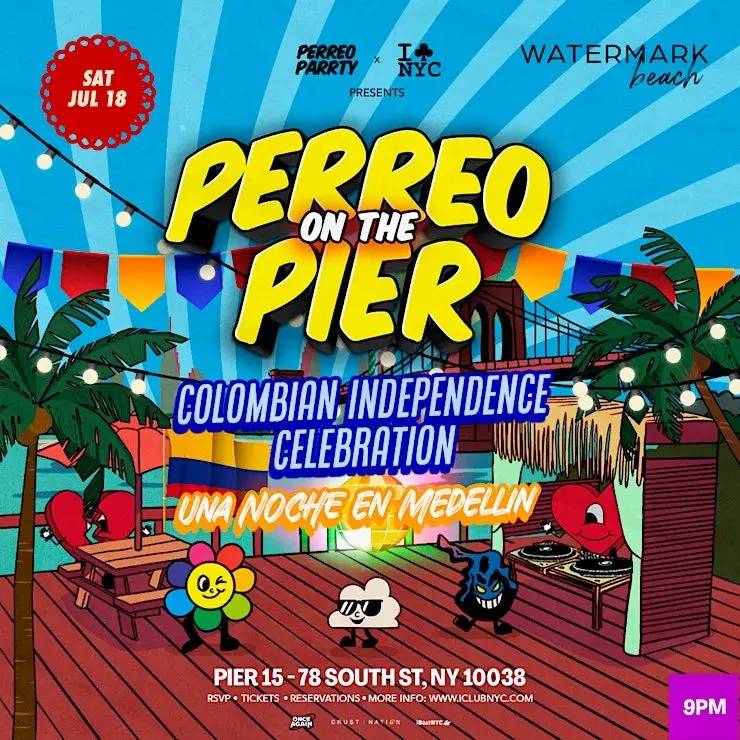 Buy tickets for Una Noche in Medellin Colombian Independence at Watermark Beach Una Noche in Medellin Colombian Independence at Watermark Beach