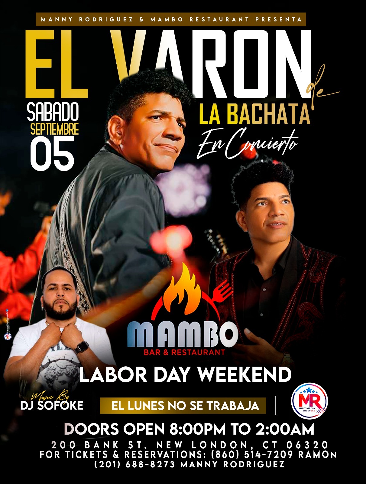 Buy tickets for EL VARON DE LA BACHATA EL VARON DE LA BACHATA