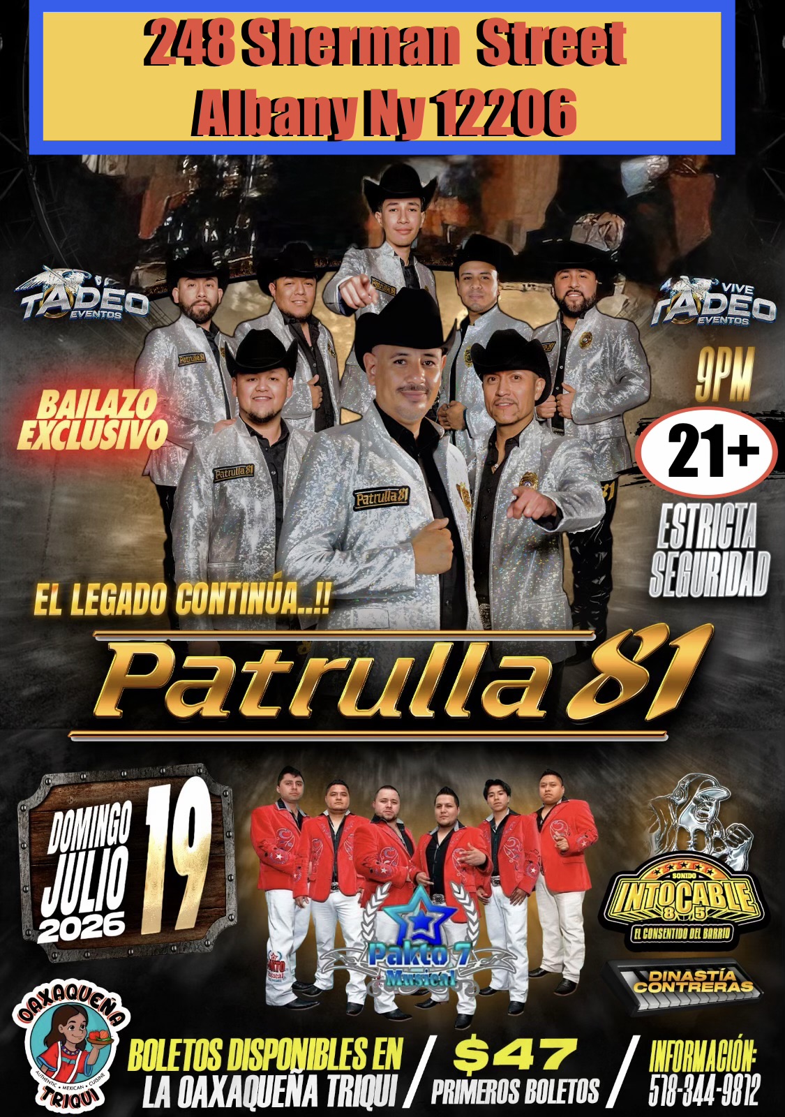 Buy tickets for BAILAZO EXCLUSIVO EN ALBANY NY BAILAZO EXCLUSIVO EN ALBANY NY