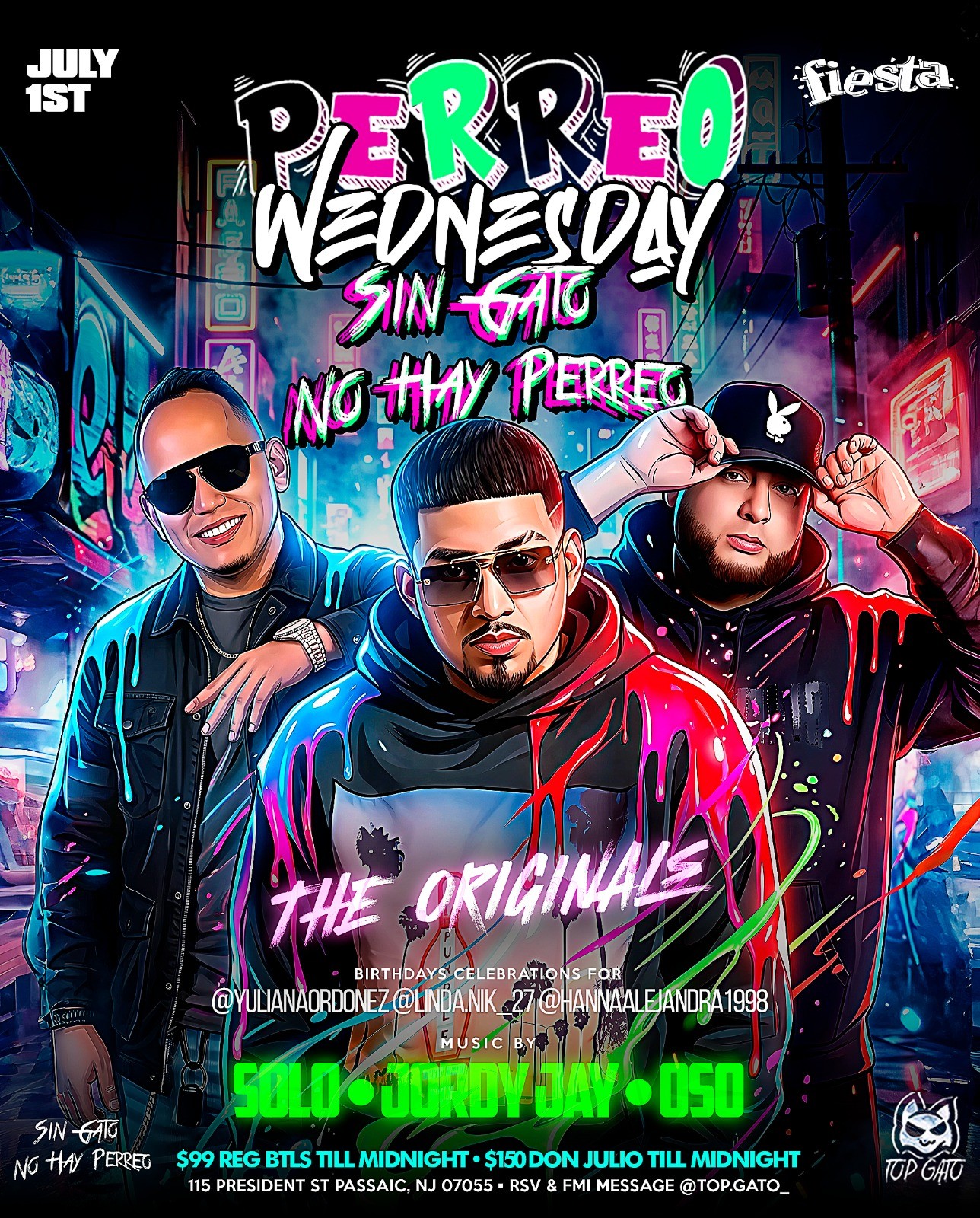 PERREO WEDNESDAY - SIN GATO NO HAY PERREO