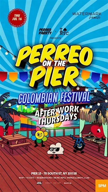 Buy tickets for AFTERWORK THURSDAY | COLOMBIAN FESTIVAL AFTERWORK THURSDAY | COLOMBIAN FESTIVAL