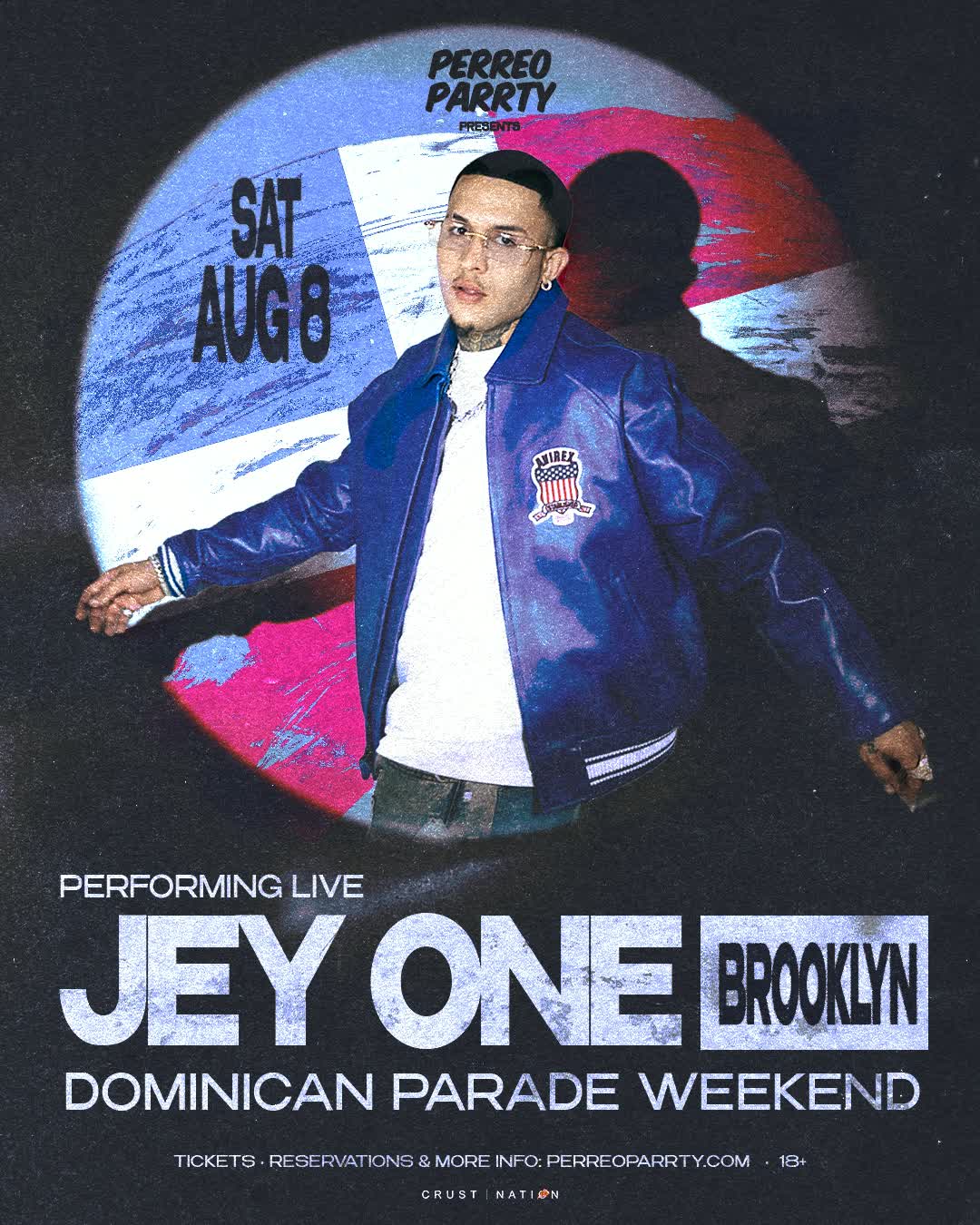 PERREO PARRTY: JEY ONE (18+) Dominican Parade Weekend Brooklyn Warehouse