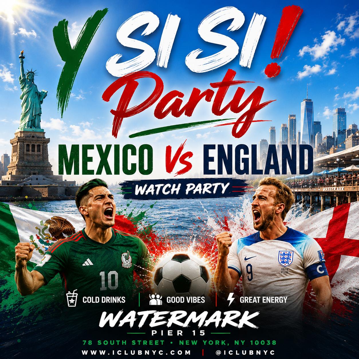 Y SI SI  - MEXICO - World Cup Watch Party FIFA  @ WATERMARK BEACH Open Air